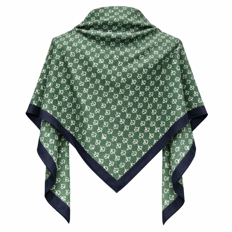 روسری نخی زنانه مدل Mahgol711 با طول و عرض 100*100 سانتی متر