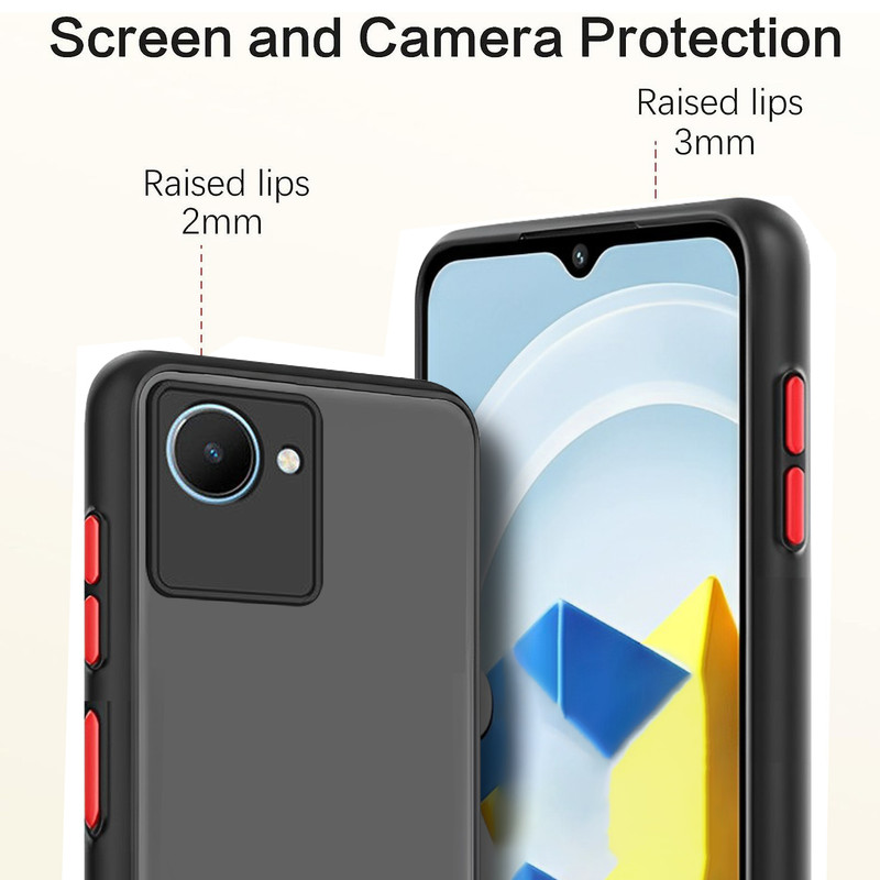 کاور گاردتک مدل MBC مناسب برای گوشی موبایل ریلمی C30s به همراه بند