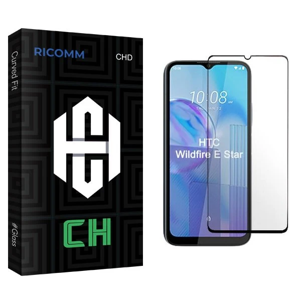 محافظ صفحه نمایش شیشه ای ریکام مدل CH مناسب برای گوشی موبایل اچ تی سی Wildfire E Star