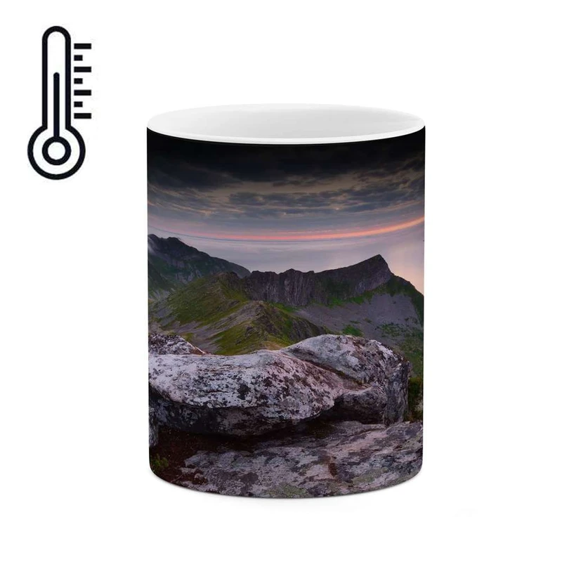 ماگ حرارتی کاکتی مدل منظره کد mgh16548