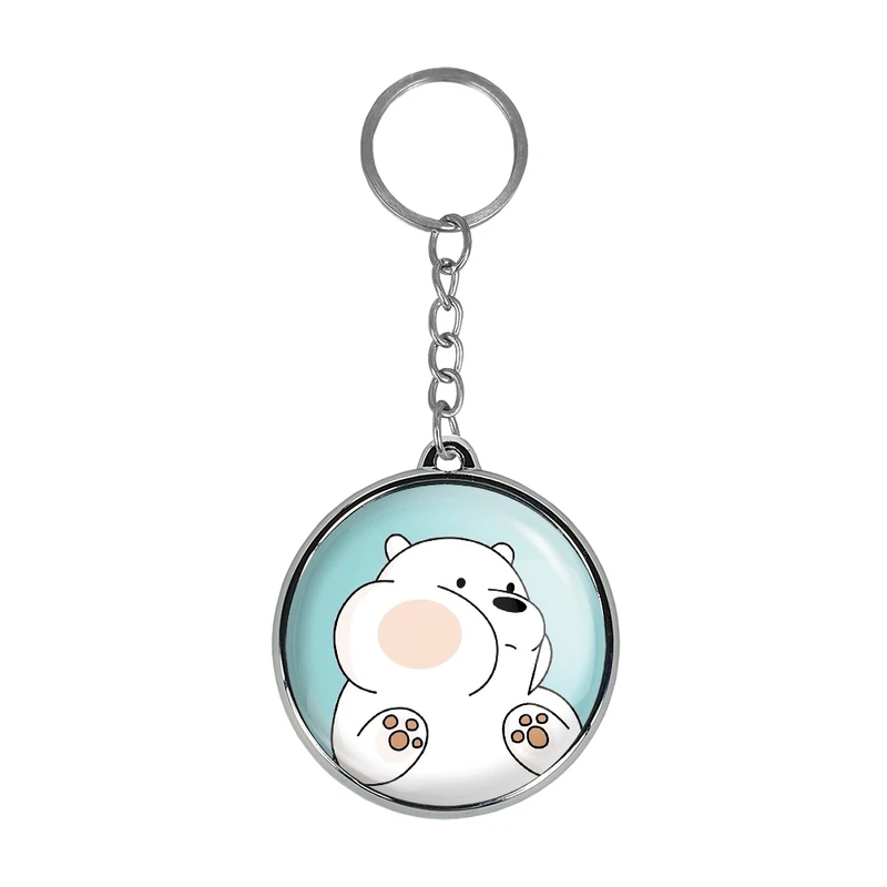 جاکلیدی خندالو طرح انیمیشن سه خرس کله پوک مدل دوطرفه کد 2763027631