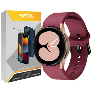 بند اسپریگ مدل SIC-SGK مناسب برای ساعت هوشمند سامسونگ Galaxy Watch 4