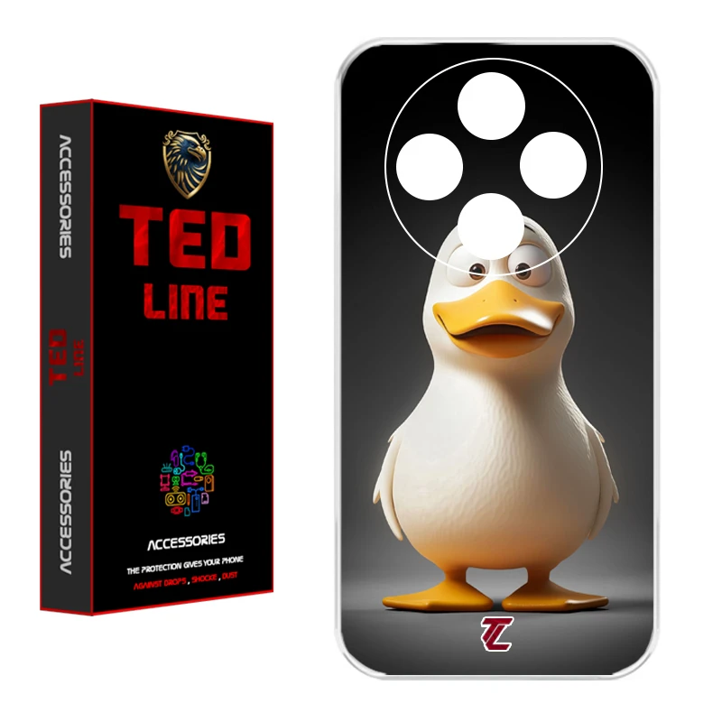 کاور تد لاین طرح اردک کد 1124 مناسب برای گوشی موبایل شیائومی Redmi 14C / Poco C75