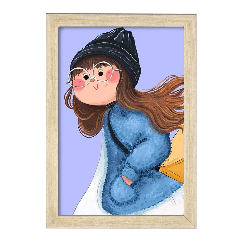 تابلو خندالو مدل دخترانه فانتزی کد 25733