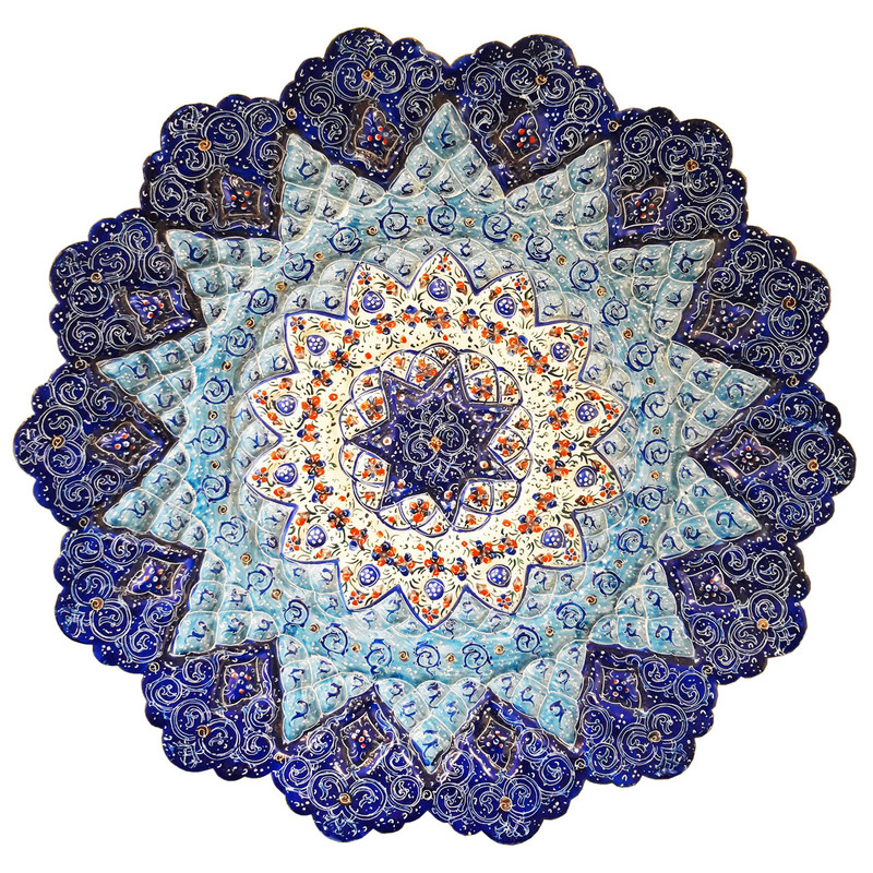 بشقاب میناکاری مدل 20003-5