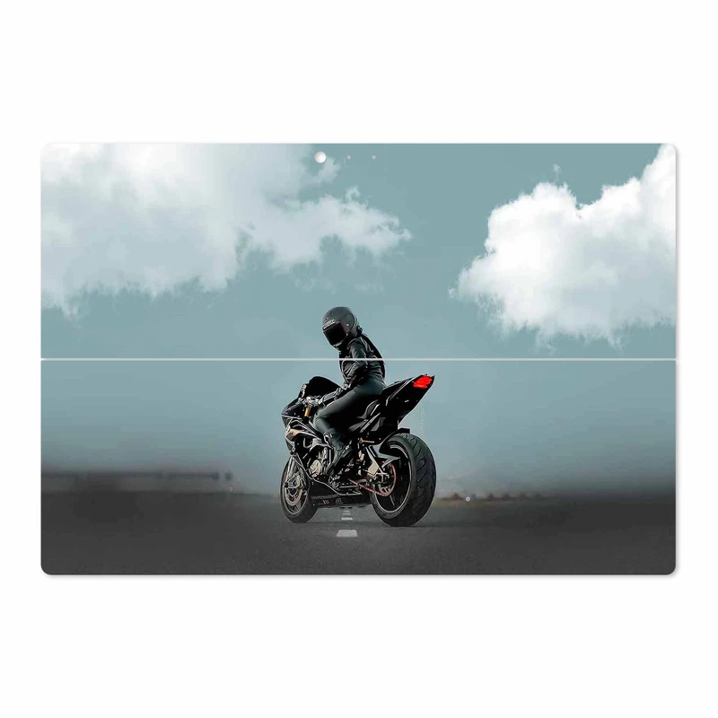 برچسب پوششی ماهوت مدل Motorcycling مناسب برای تبلت مایکروسافت Surface Pro 3 2014