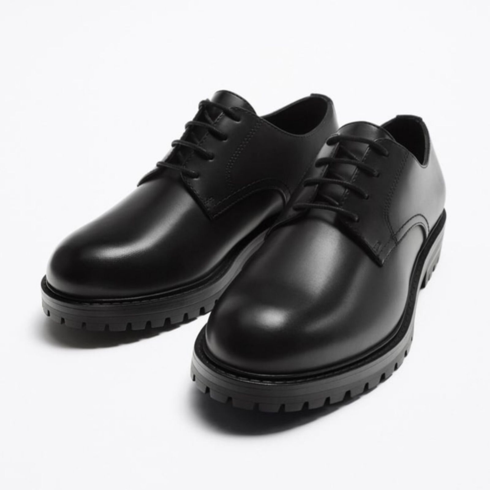 کفش مردانه زارا مدل TRACK SOLE DERBY SHOES -  - 2