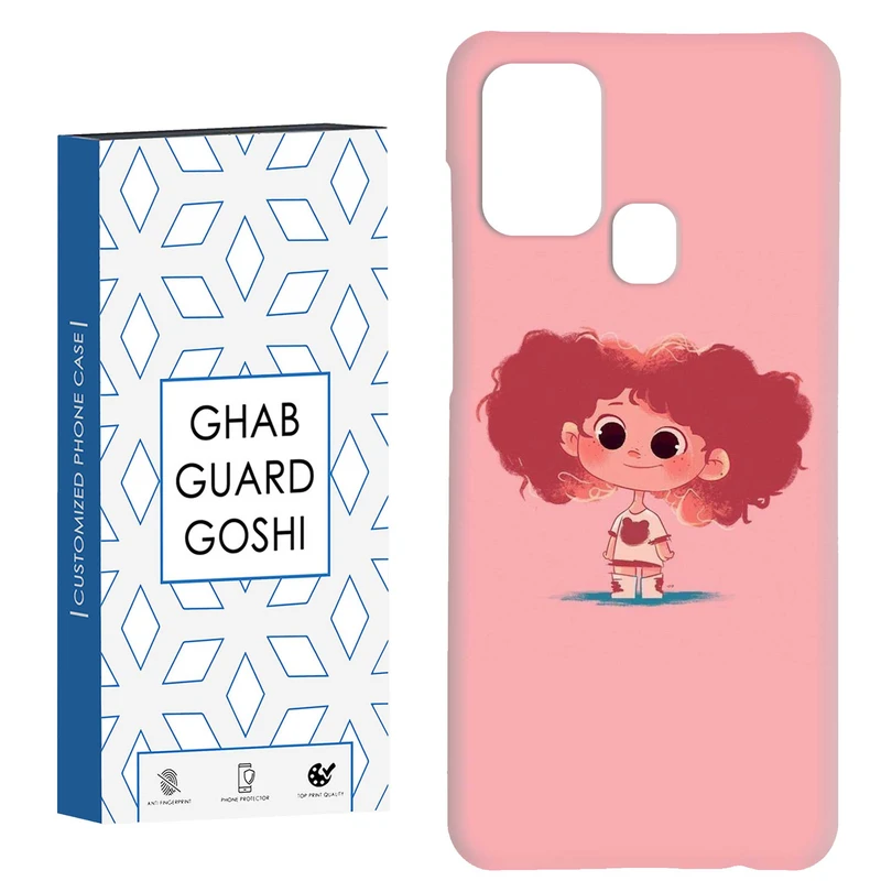 کاور قاب گارد گوشی طرح دختر  کد Dimo-749 مناسب برای گوشی موبایل سامسونگ Galaxy A21s