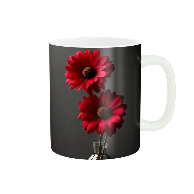 ماگ پاد آفرین طرح گل کد 2472