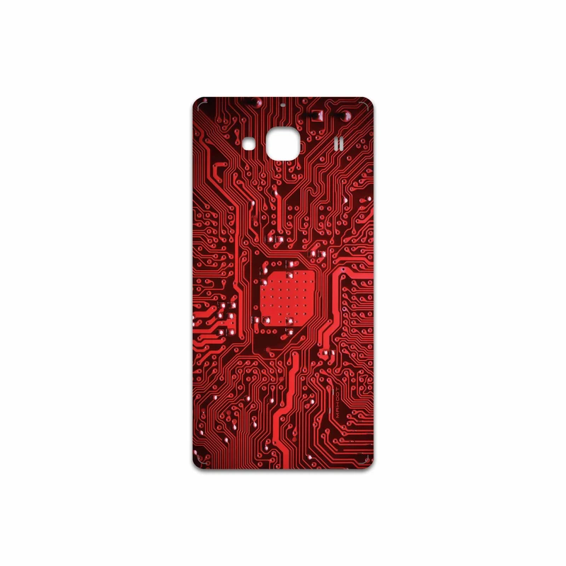 برچسب پوششی ماهوت مدل Red Printed Circuit Board مناسب برای گوشی موبایل شیائومی Redmi 2