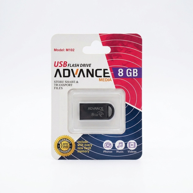 فلش مموری ادونس مدل M-102 ظرفیت 8 گیگابایت با رابط USB