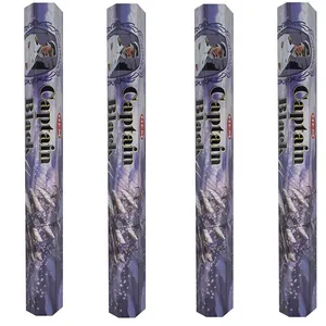 عود هم مدل کاپیتان بلک کد Captain Black04 مجموعه 4 عددی