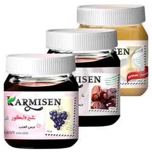 شیره انگور و شیره خرما و ارده ممتاز کارمیسن - 420 گرم مجموعه 3 عددی