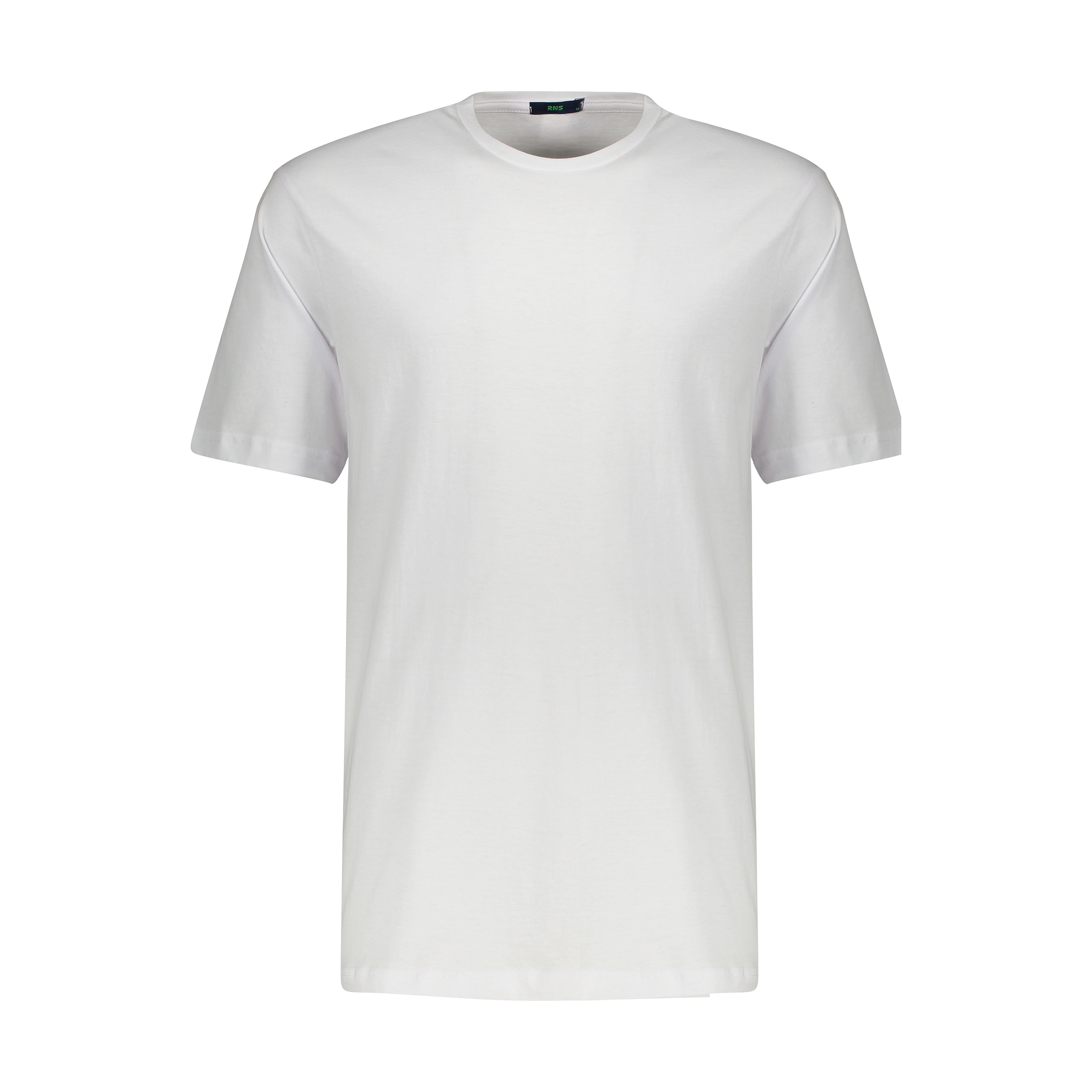 تی شرت آستین کوتاه لانگ مردانه آر ا ن ا س مدل 12021316-White