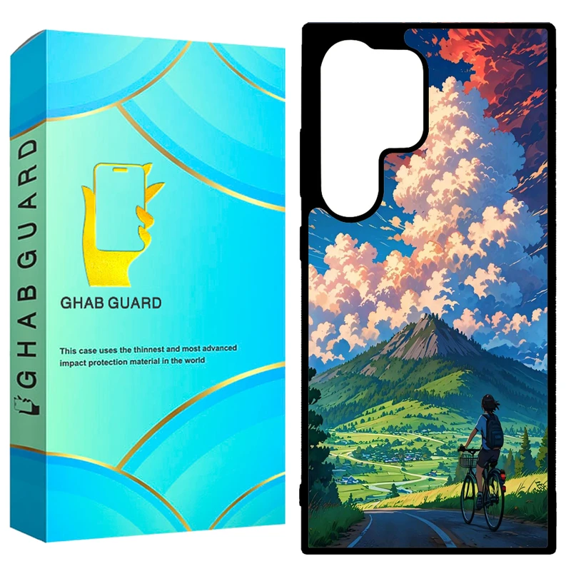 کاور قاب گارد طرح طبیعت مدل GCHPD24U مناسب برای گوشی موبایل سامسونگ Galaxy S24 Ultra 5G