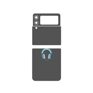 MAHOOT Minimal Headphone Icon Cover Sticker for Samsung Galaxy Z Flip3 5G
