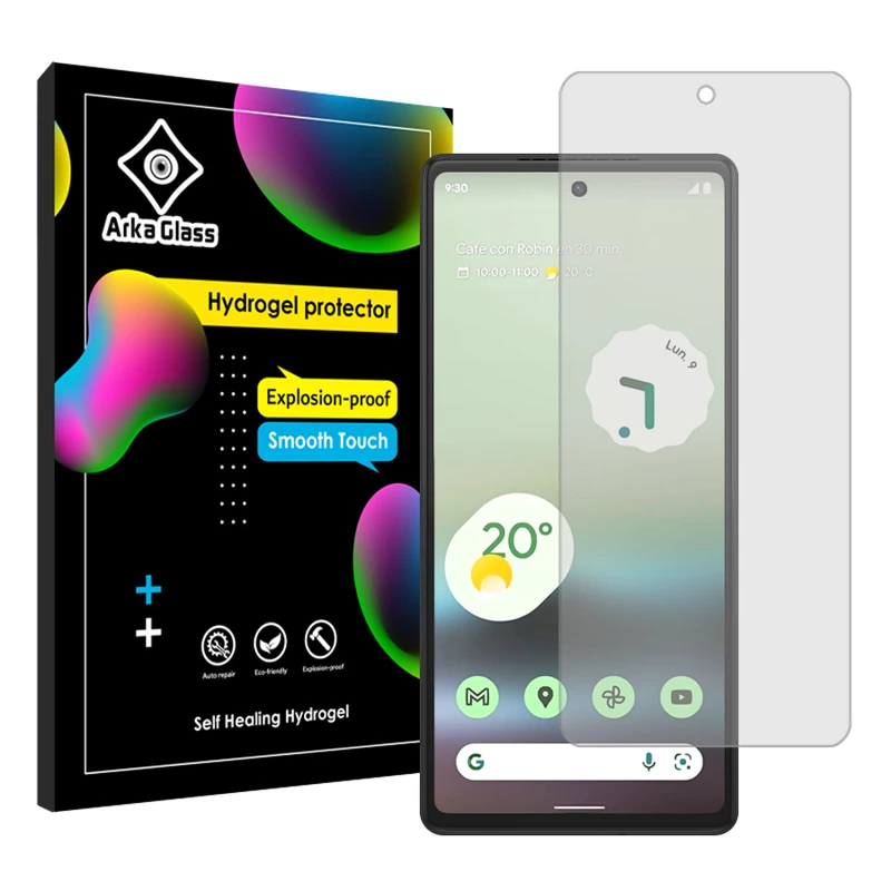 محافظ صفحه نمایش شفاف آرکا گلس مدل Tough مناسب برای گوشی موبایل گوگل Pixel 6a