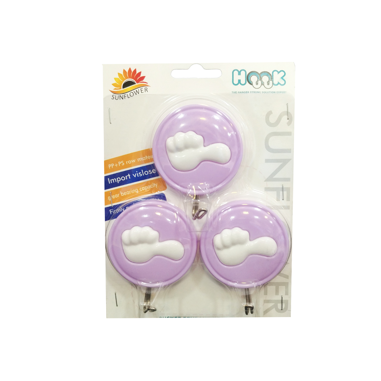 قلاب آویز آشپزخانه هوک مدل LIKE بسته 3 عددی