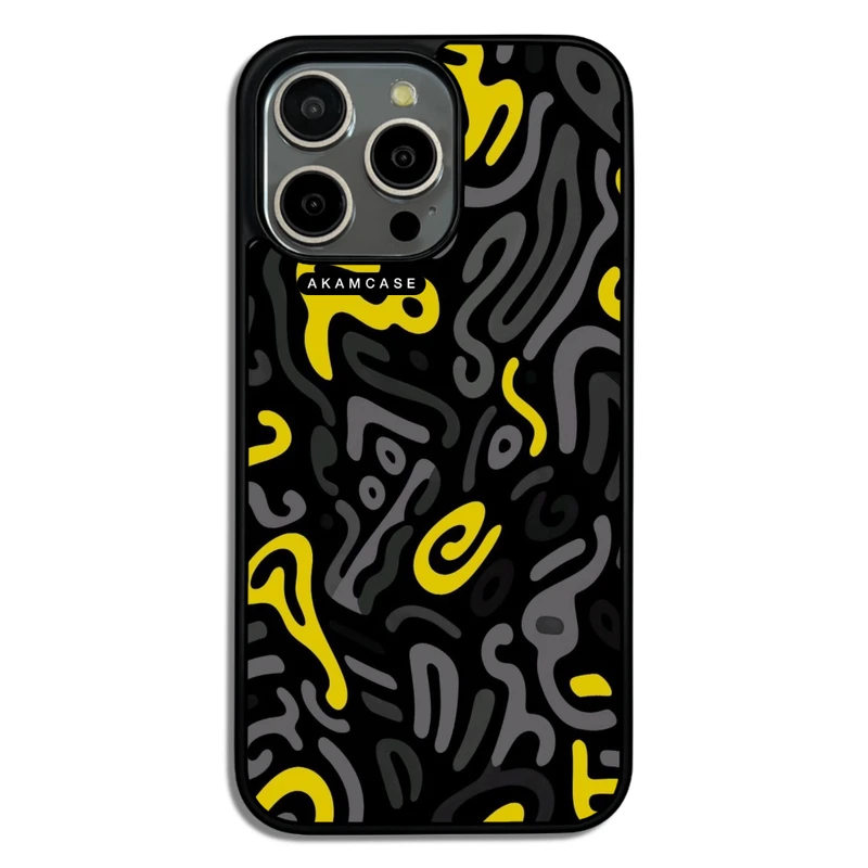 کاور آکام مدل AMC-WA15PROMAX-DOODLE4 مناسب برای گوشی موبایل اپل iPhone 15 Pro Max