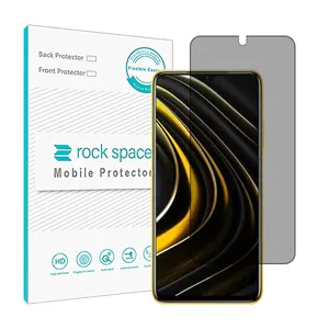 Rockspace privacy screen protector HyPRV model suitable for Xiaomi Poco M3 mobile phone