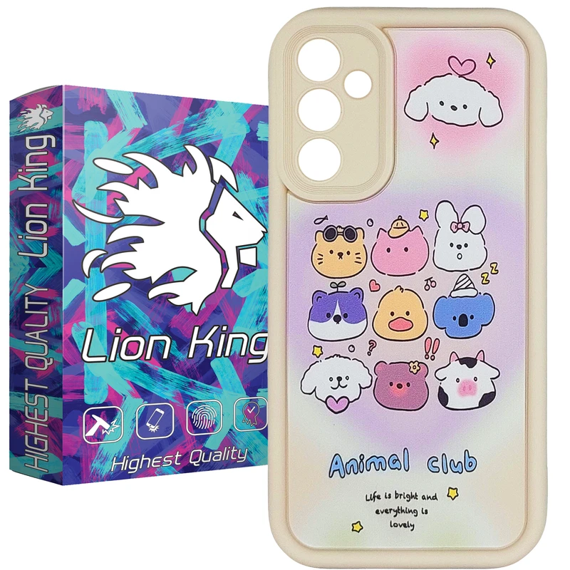 کاور لجندری کینگ طرح تلفن حیوانات مناسب برای گوشی موبایل سامسونگ Galaxy A25