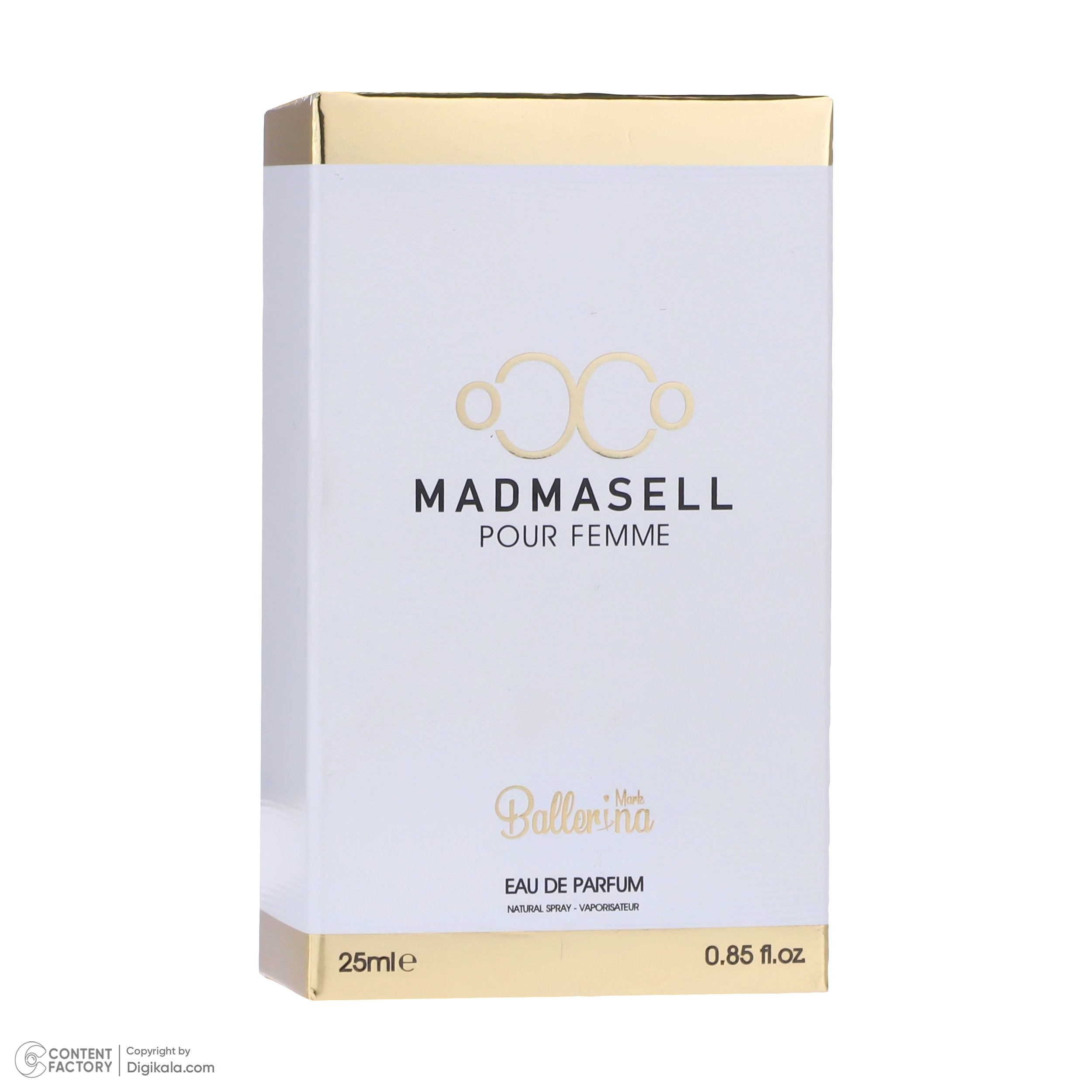 ادوپرفیوم زنانه بالرینا مدل COCO MADMASEL حجم 25 میلی‌لیتر