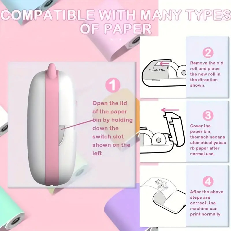 پرینتر حرارتی مدل YHK-BAD3-BLU