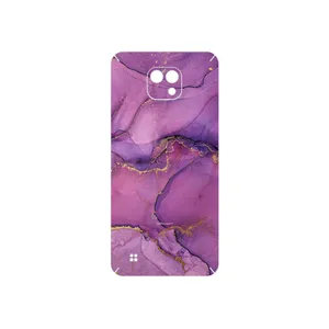 MAHOOT Purple Marble Cover Sticker for LG X Cam