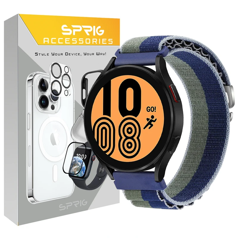 بند اسپریگ مدل Alpine مناسب برای ساعت هوشمند سامسونگ Galaxy Watch 5 40mm / Watch 5 44mm / Watch 5 pro 45mm