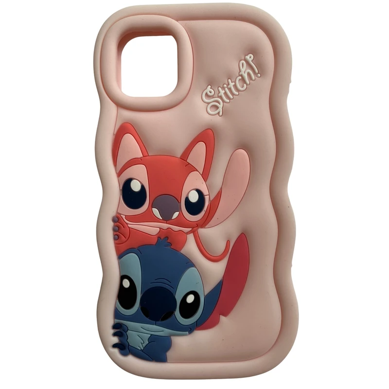 کاور مدل سیلیکونی طرح کاپل استیچ کد 559 مناسب برای گوشی موبایل اپل iPhone 11