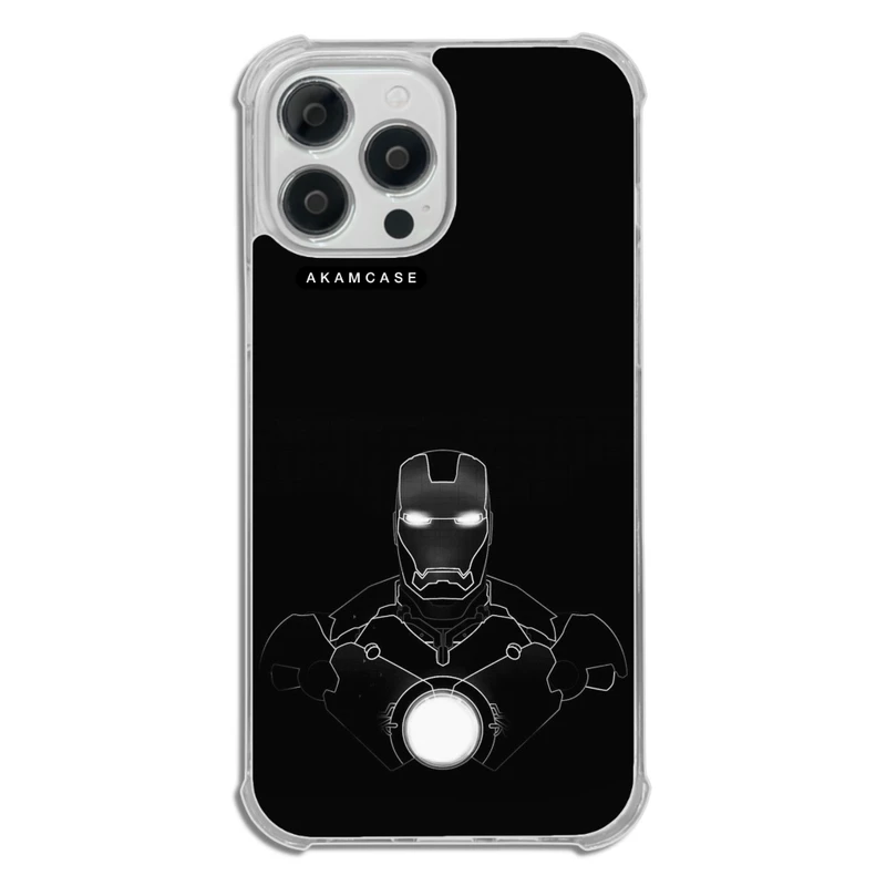 کاور آکام مدل AMC-WTA13PROMAX-IRON MAN4 مناسب برای گوشی موبایل اپل iPhone 13 Pro Max