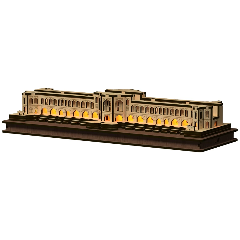 ساختنی فرهنگ و تمدن مدل پل خواجو کوچک چراغدار کد 33WML400