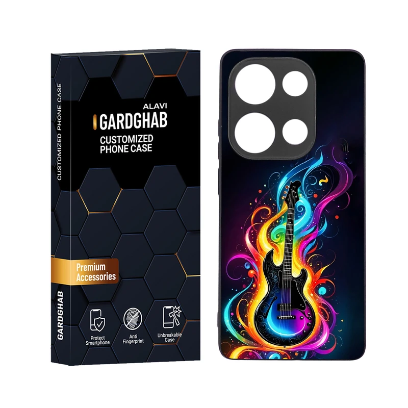 کاور گارد قاب علوی مدل دور ژله ای مناسب برای گوشی موبایل شیائومی Redmi Note 13 Pro 4G