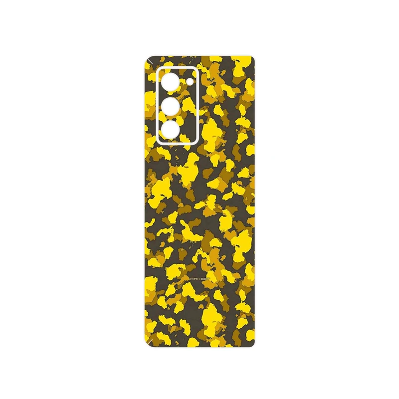 برچسب پوششی ماهوت مدل Yellow Infantry Army مناسب برای گوشی موبایل سامسونگ Galaxy Z FOLD 2