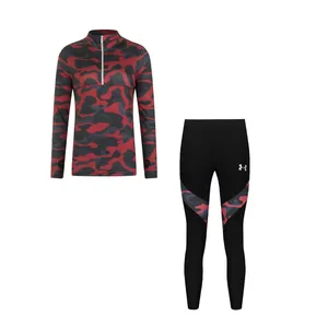 ست تی‌شرت آستین کوتاه و لگینگ ورزشی زنانه مدل 276-1401