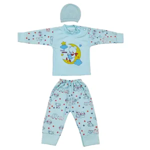 ست 3 تکه لباس نوزادی مدل خرسی YZ-N3-5