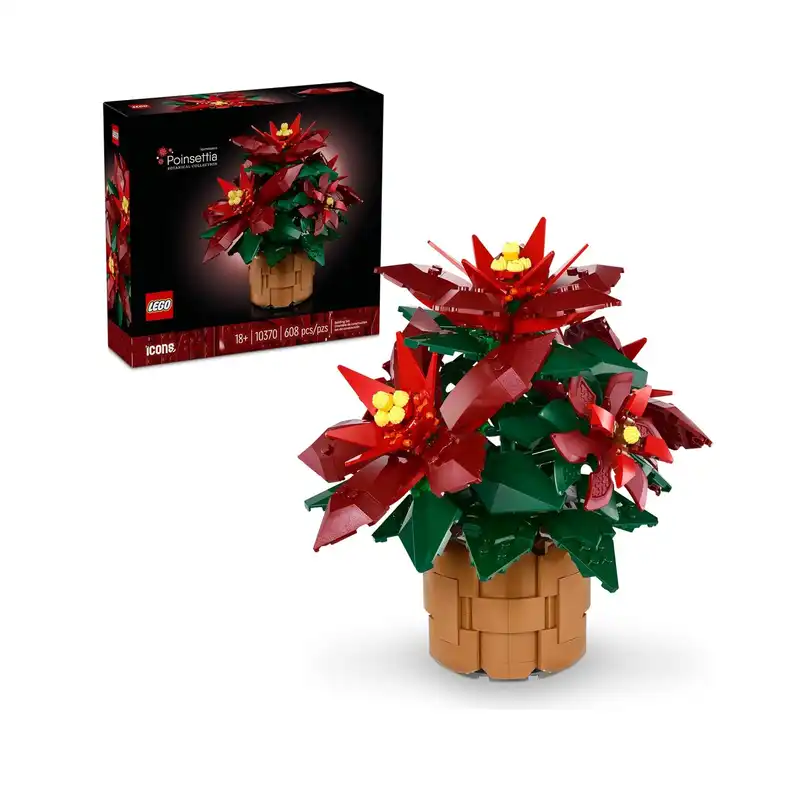 لگو 608 تکه سری ICONS مدل Poinsettia کد 10370