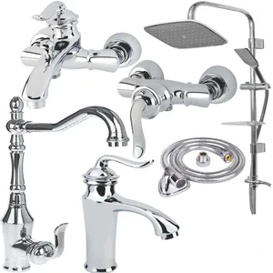 ست شیرآلات ایلمان مدل بامبو SD456  مجموعه 6 عددی