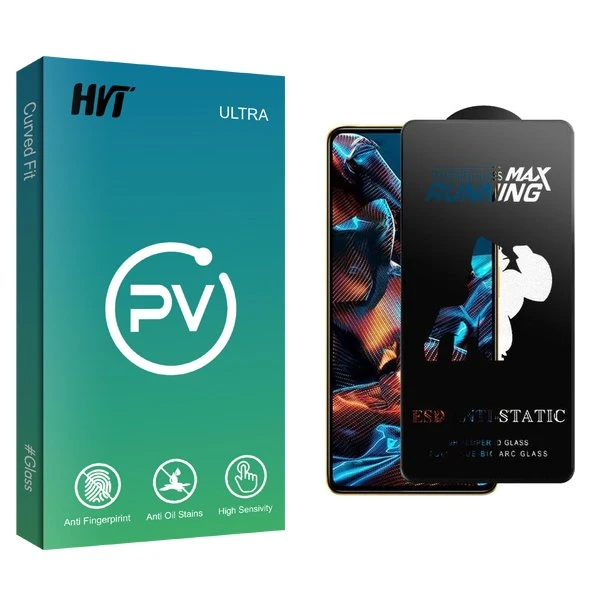 محافظ صفحه نمایش اچ وی تی مدل PV2 Running Max مناسب برای گوشی موبایل شیائومی Redmi Note 10 Pro / Redmi Note 11 Pro / Poco X4 / Poco X4 Pro / Poco F4 / Poco F3