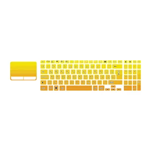 برچسب حروف فارسی کیبورد توییجین و موییجین مدل colors 18 مناسب برای لپ تاپ دل Inspiron 5110