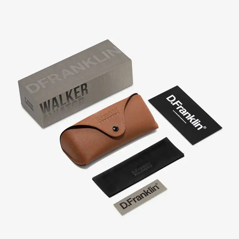 عینک آفتابی دیفرنکلین مدل WALKER AV. SEMI TORT - GRAD