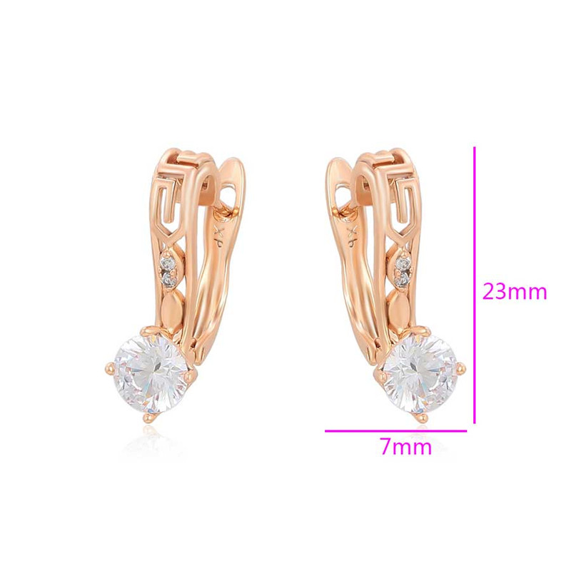 گوشواره زنانه ژوپینگ مدل کلیپسی نگین دار گوشواره زنانه ژوپینگ مدل کلیپسی نگین دار