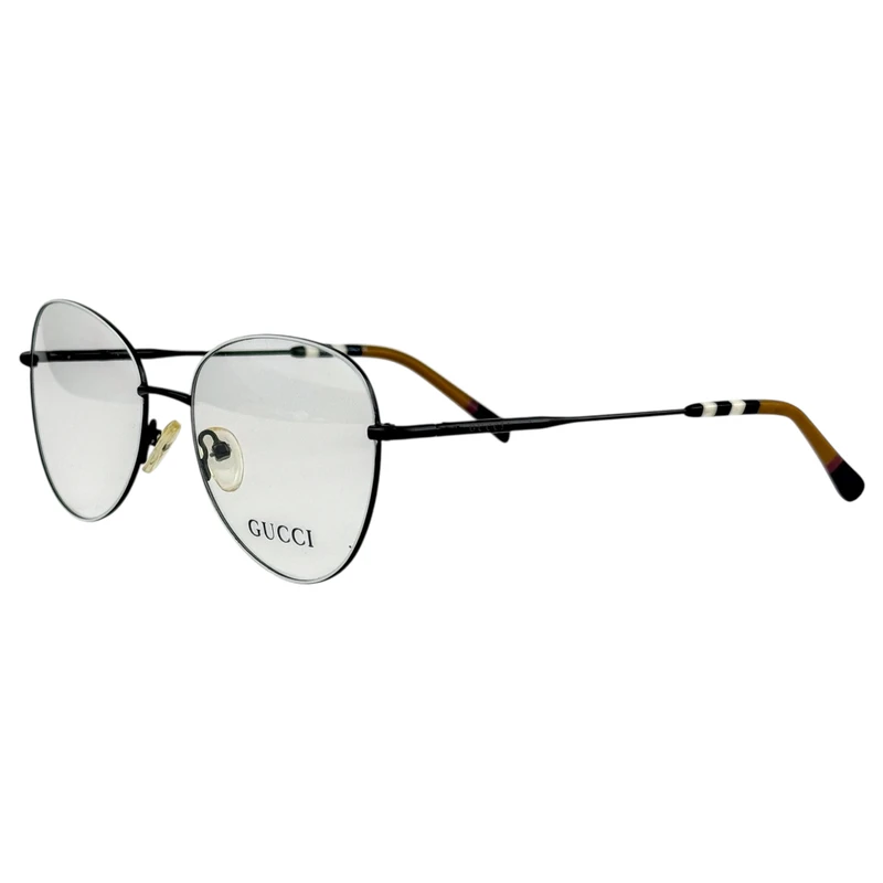 فریم عینک طبی خلبانی (Aviator) زنانه مدل 10002 C5 مناسب برای انواع فرم صورت