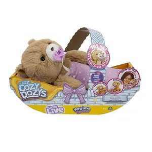 عروسک جیوچی پرزیوزی مدل Cozy Dozys Bear کد LPN03000 ارتفاع 25 سانتی متر