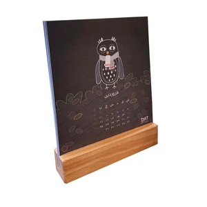 تقویم رومیزی سال 1401 دات مدل wood-0011 کد 144240