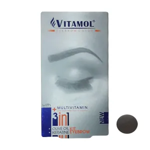 کیت رنگ ابرو ویتامول شماره B1 حجم 30 میلی لیتر رنگ بلوند متوسط 