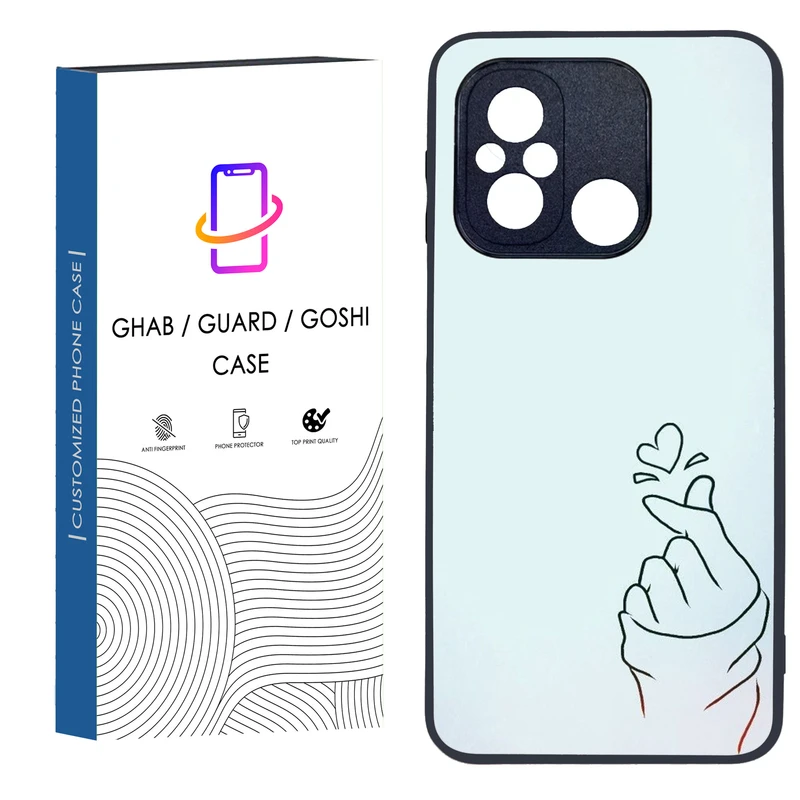 کاور قاب گارد گوشی طرح دخترانه کد 50 - TPU مناسب برای گوشی موبایل شیائومی REDMI 12C / POCO C55