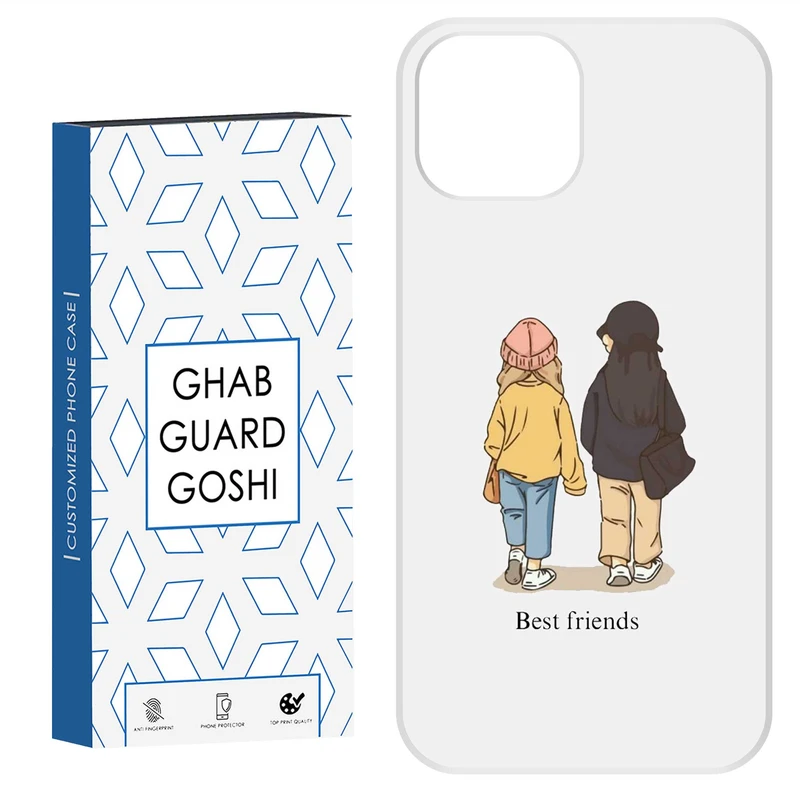کاور قاب گارد گوشی طرح دخترانه کد Dimo-020 مناسب برای گوشی موبایل اپل IPHONE 12 / 12 PRO