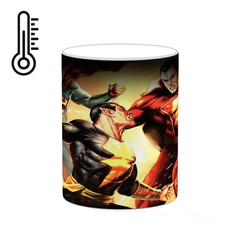 ماگ حرارتی کاکتی مدل بلک آدام Black Adam کد mgh38008