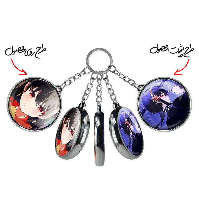 جاکلیدی خندالو طرح یور فورجر انیمه اسپای ایکس فمیلی مدل دوطرفه کد 1773917737